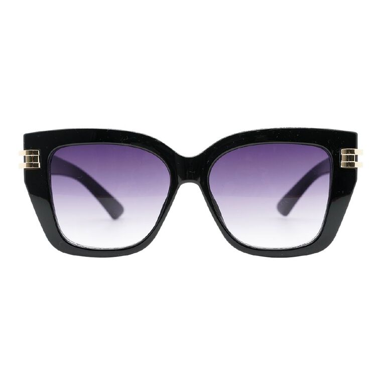 H&H Women's Squared Tort Metal Sunglasses, , hi-res