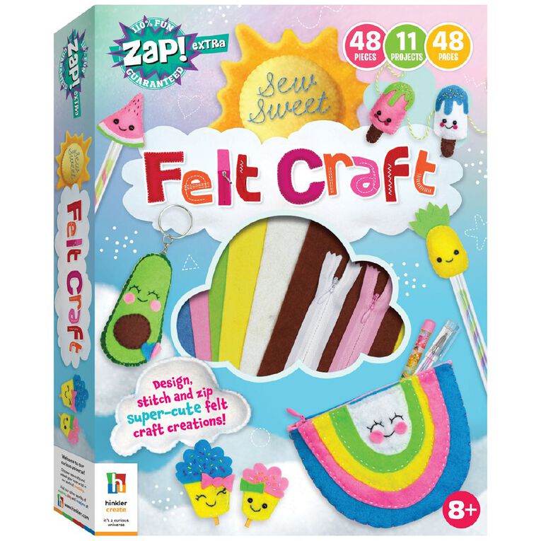 Zap! Extra Sew Sweet Felt Craft, , hi-res