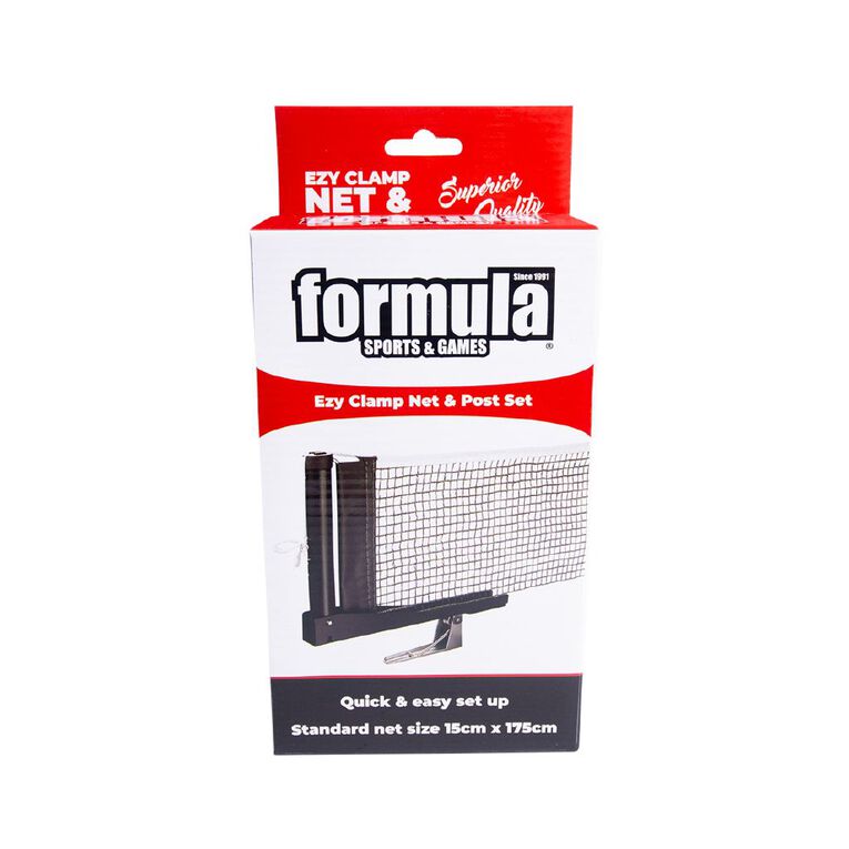Formula Sports Table Tennis Retracta Net & Post Set, , hi-res