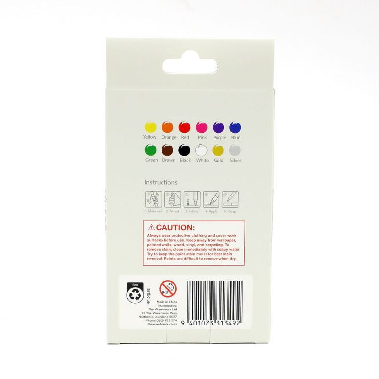 Uniti Paint Pens 12 Pack, , hi-res