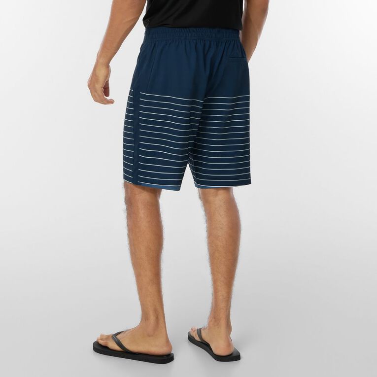 H&H Men's Stretch 9 Inch Boardshorts, Blue Dark, hi-res