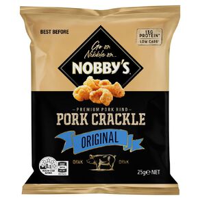 Nobby's Pork Crackle Pork Rinds Original