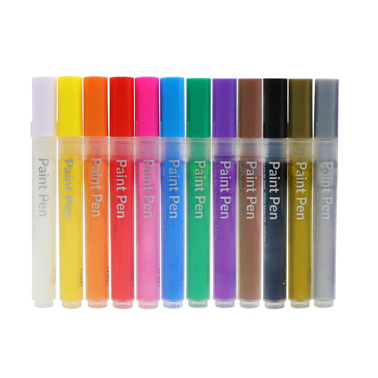 Uniti Paint Pens 12 Pack, , hi-res