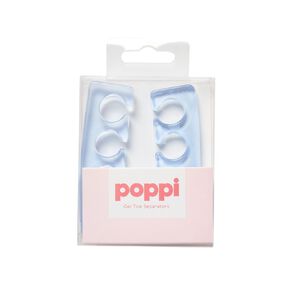 poppi gel toe seperators blue 1 each