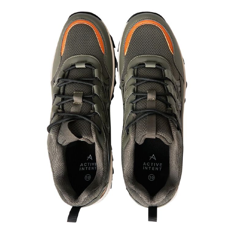 Active Intent Men's David Trainers, Khaki, hi-res