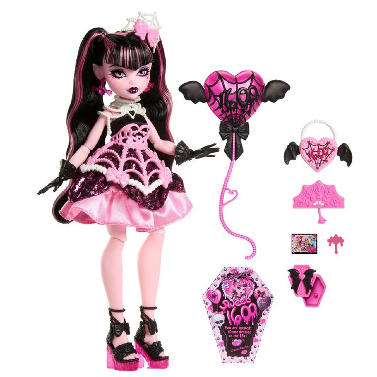 Monster High Sweet 1600 Birthday Doll Assorted, , hi-res