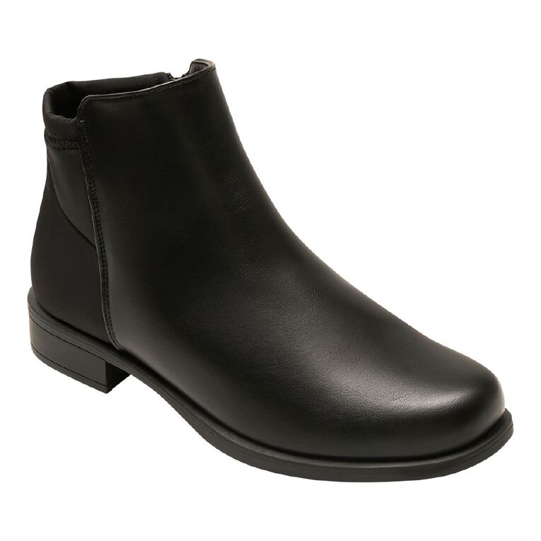 H&H Women's Hedwig Ankle Boots, Black, hi-res