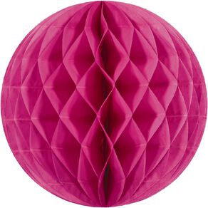 Party Inc Honeycomb Lantern Fushia 30cm