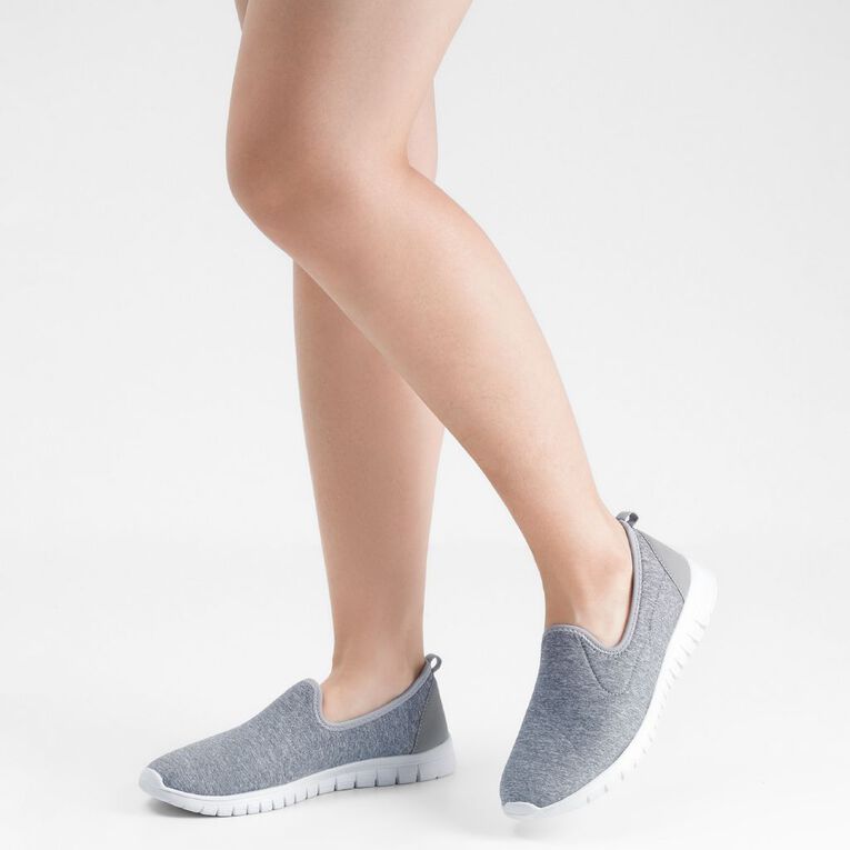 Active Intent Women's Stroll Trainers, Grey, hi-res