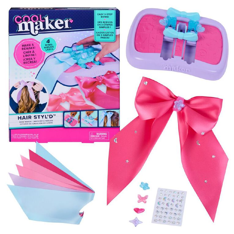 Cool Maker Bowtique Bow Maker Set, , hi-res