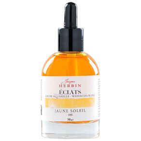 Jacques Herbin Eclats Watercolour Ink 105 Sunshine Yellow 50ml