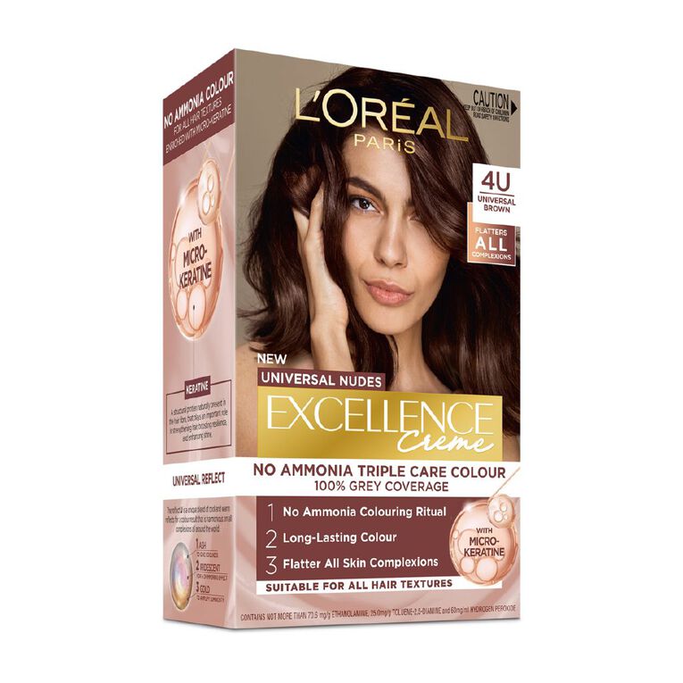 L'Oreal Paris Excellence Universal Nudes 4U Brown Mid, , hi-res