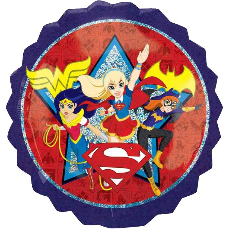 Anagram SuperShape Holographic DC Superhero Girls, , hi-res