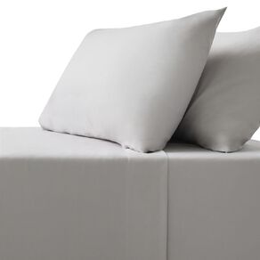 Living & Co Microfibre Sheet Set Grey King