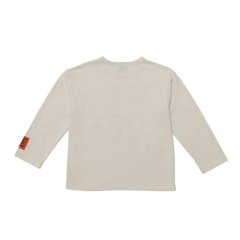 Minecraft Long Sleeve Tee, Cream, hi-res