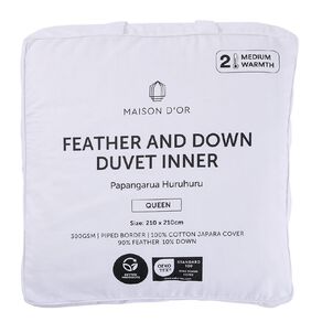 Maison d'Or Feather & Down Duvet Inner White