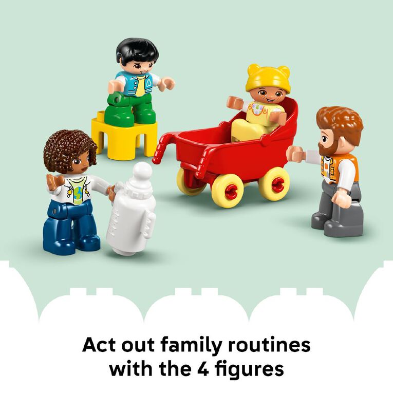 LEGO DUPLO 3 in 1 Modern Family House with Figures 10470, , hi-res