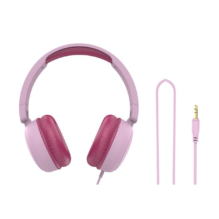 Veon 3.5mm Wired Headphones VNQ602PNK Pink, , hi-res