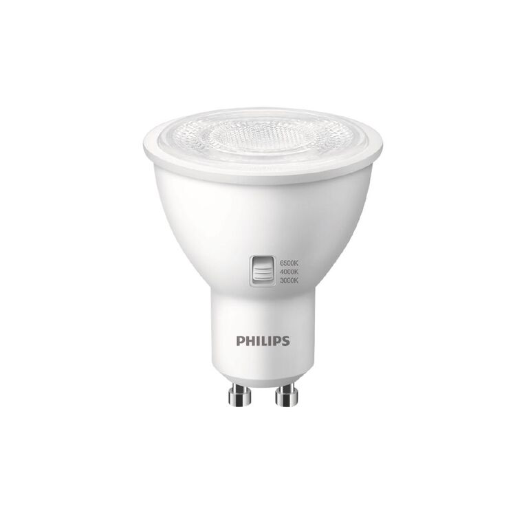 Philips LED GU10 Dimmable Spot Light Bulb 4.8W, , hi-res