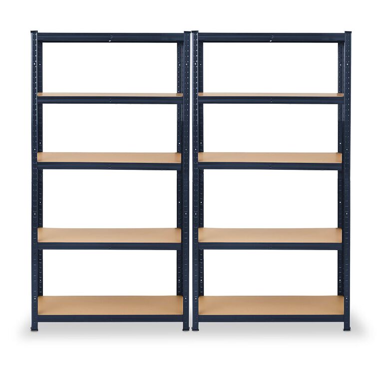 Mako Keyhole Utility Shelf Midnight Blue 180cm x 90cm x 40cm 2 Pack, , hi-res