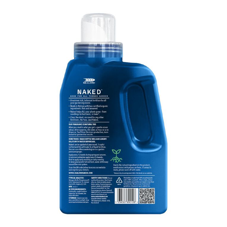 Sealord Naked Fertiliser Concentrate 500ml, , hi-res