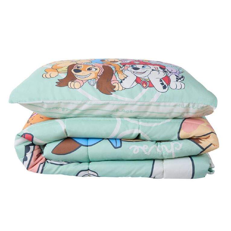 Paw Patrol Comforter Set 2-Piece Multi-Coloured King Single, , hi-res