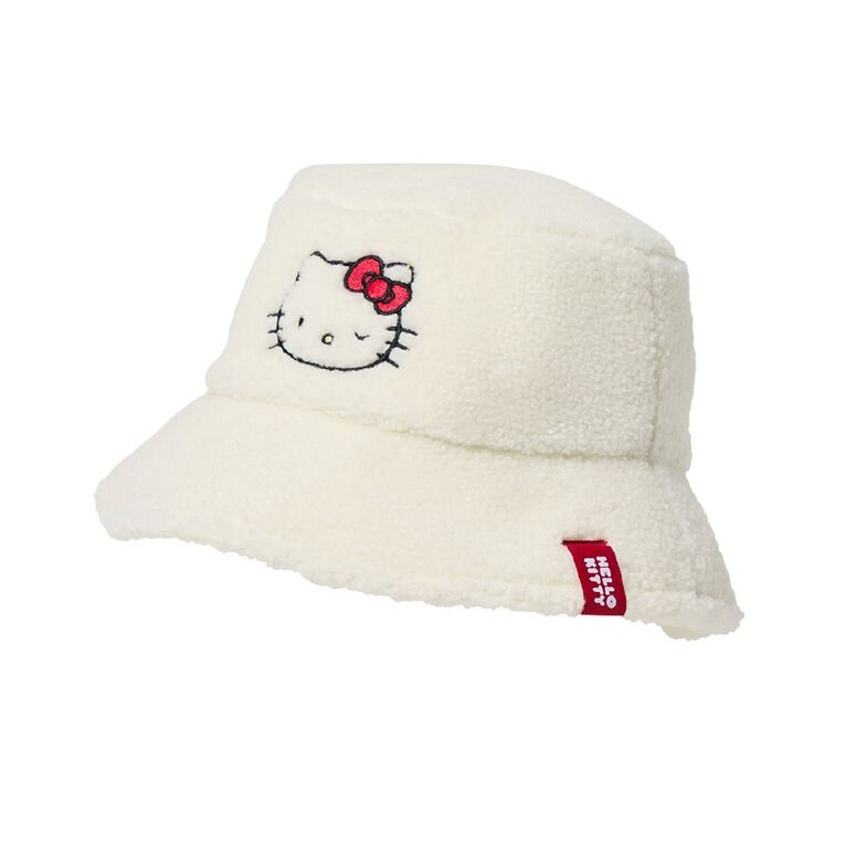Hello Kitty Kids' Bucket Hat, Cream, hi-res