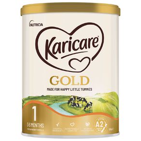 Karicare Gold+ A2 Protein Milk Infant Formula Stage 1 900g
