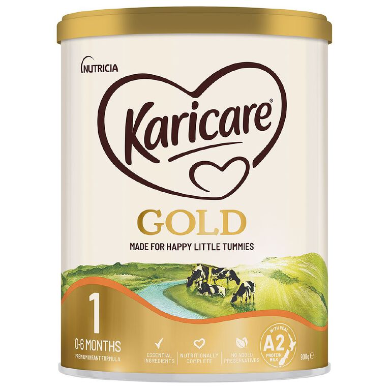 Karicare Gold+ A2 Protein Milk Infant Formula Stage 1 900g