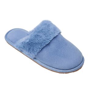 H&H Women's Trim Scuff Slippers