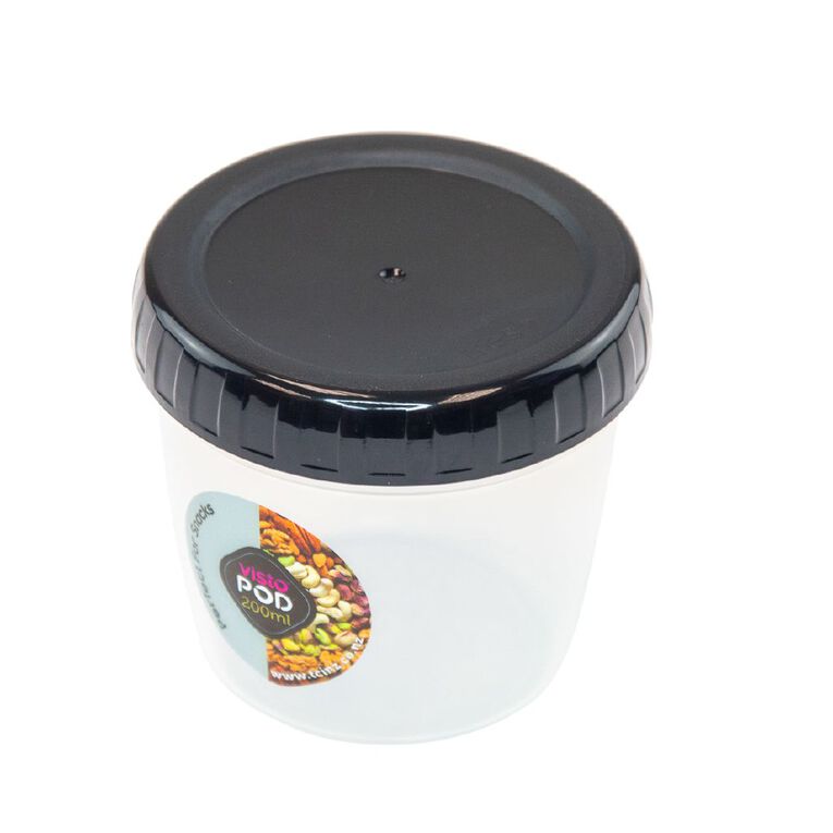 Visto Fresh Pod Charcoal Lid 200ml Charcoal, , hi-res