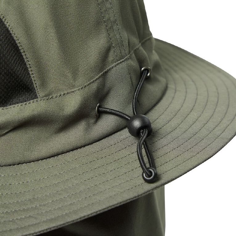 Back Country Adults' Panel Legionnaire Hat, Khaki, hi-res