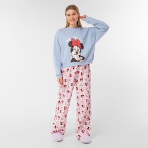 Minnie Mouse Women's Sweater and Flannelette Pants Pyjama Set