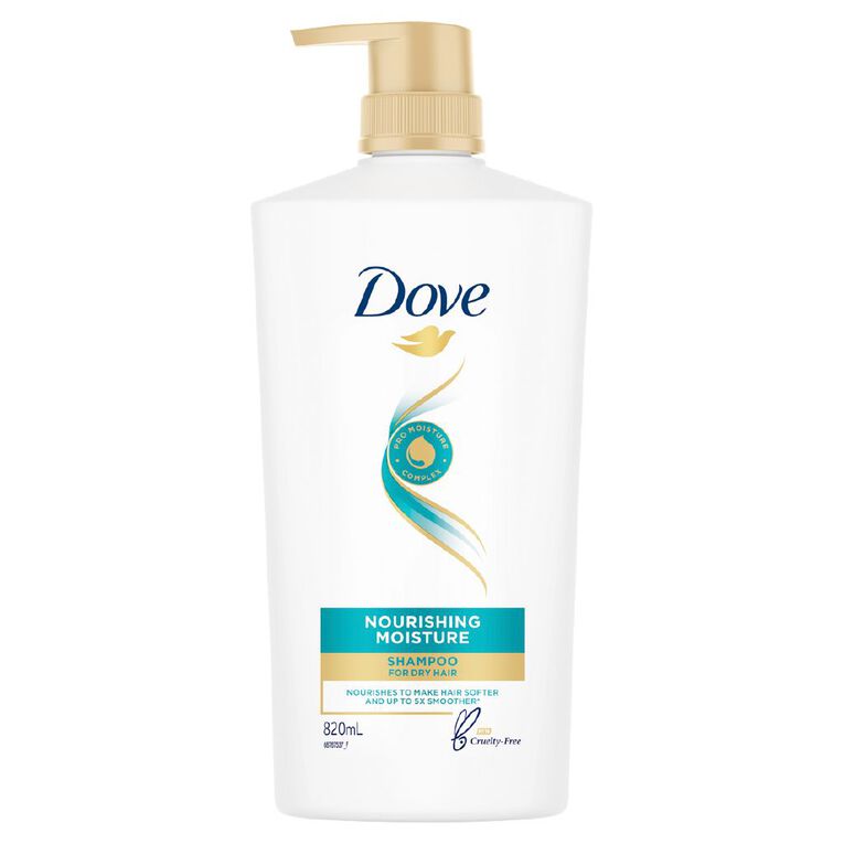 Dove Nourishing Moisture Shampoo 820ml The Warehouse