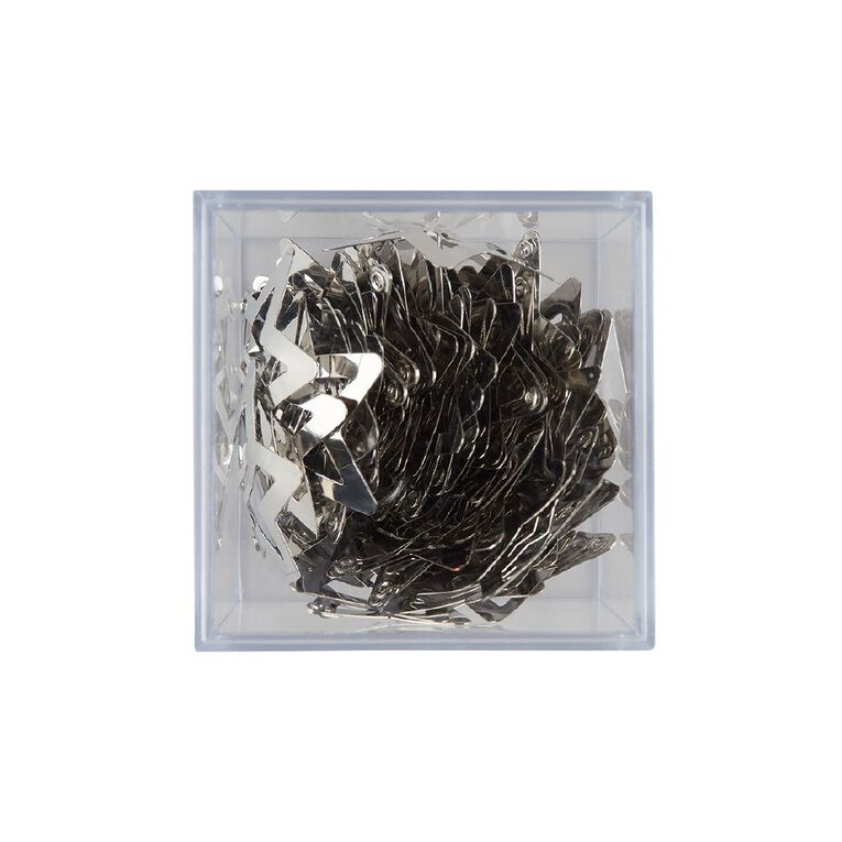 Star Hair Clips Silver, , hi-res