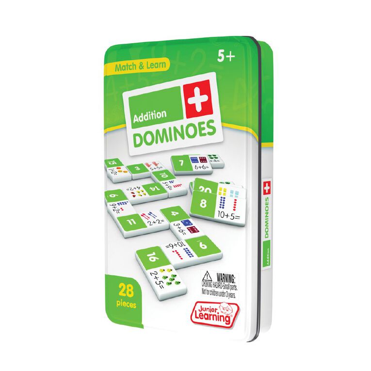Junior Learning Addition Dominoes, , hi-res