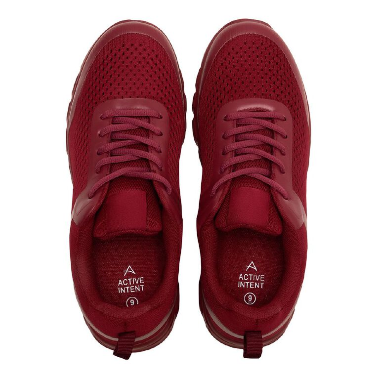 Active Intent Women's Nina Trainers, Burgundy, hi-res