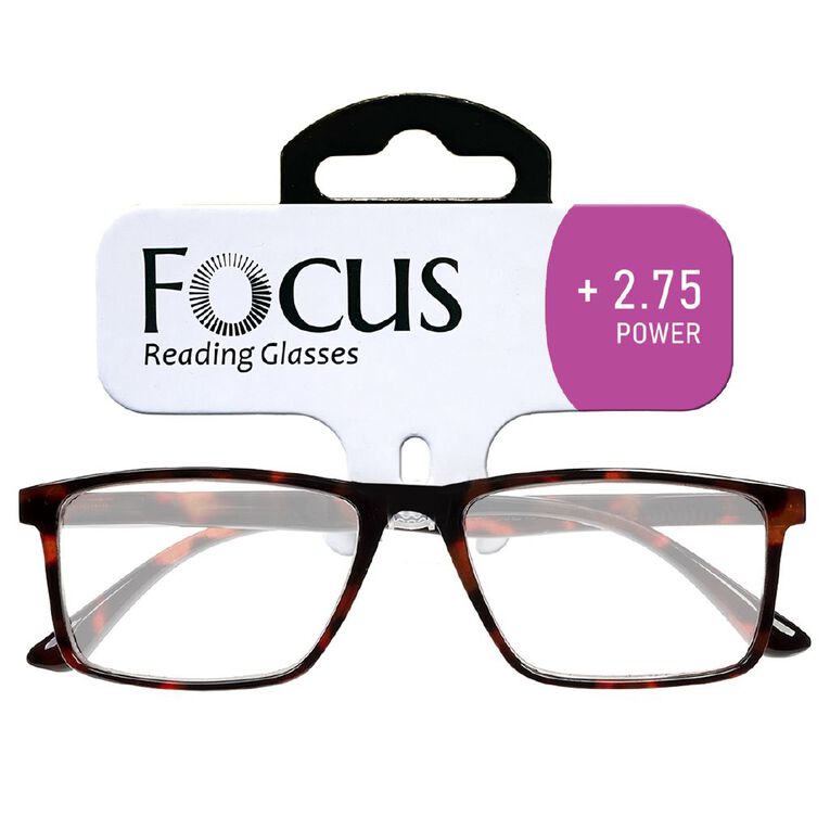Focus Reading Glasses Refined +2.75, , hi-res