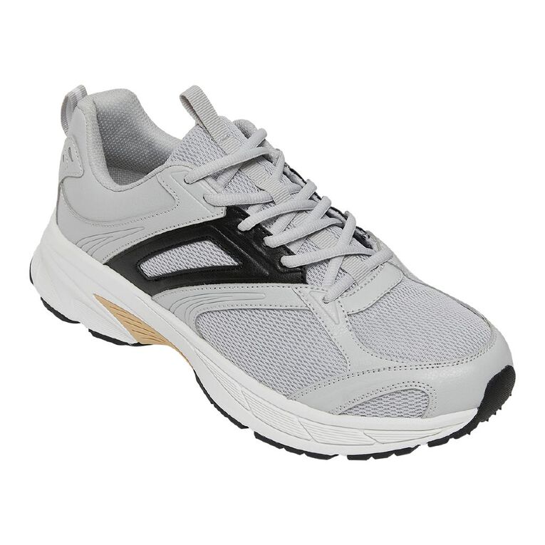 Active Intent Men's Stefan Trainers, Grey, hi-res