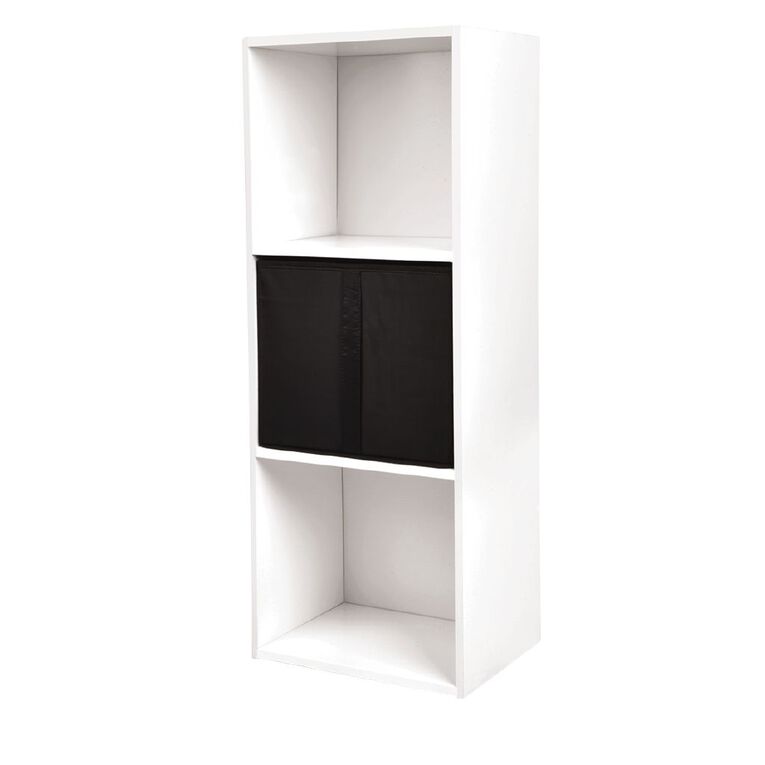 Living & Co Mia Bookcase Storage Insert Black Black The Warehouse