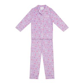 H&H Girls' Fleece Pyjama Set