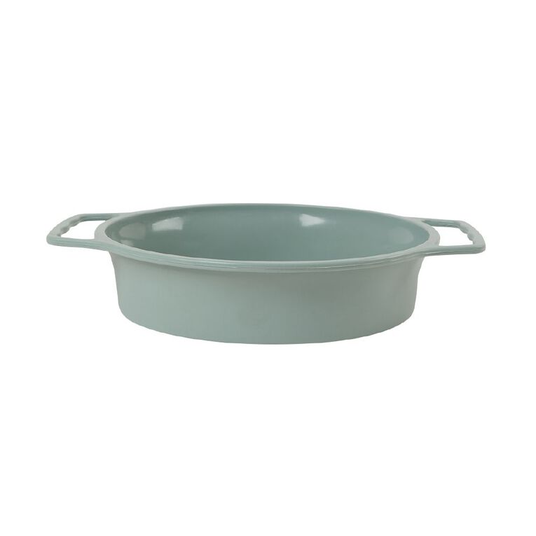 Living & Co Silicone Cake Pan Round Sage, , hi-res