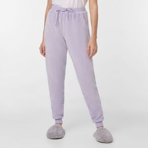 H&H Women's Coral Fleece Lounge Pants