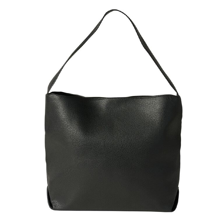 H&H Women's Handbag, Black, hi-res