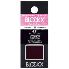 BLOCKX Watercolour Half Pan S4 431 Cobalt Violet
