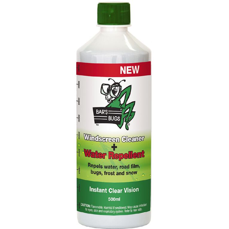 Bar's Bugs Windscreen Repellent Concentrate 500ml, , hi-res