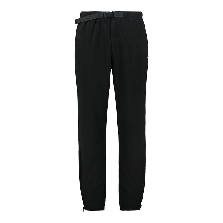 Back Country Adults' Plain Fleece Pants, Black, hi-res