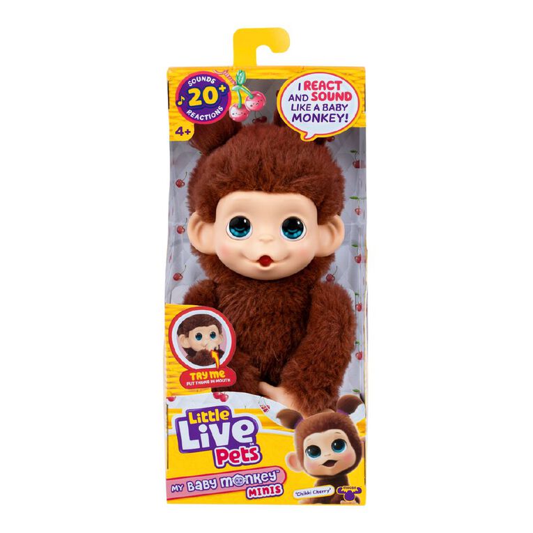 Little Live Pets My Baby Mini Monkey, , hi-res