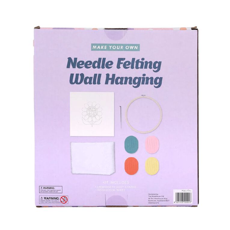 Needle Felting Wall Hanging Kit, , hi-res