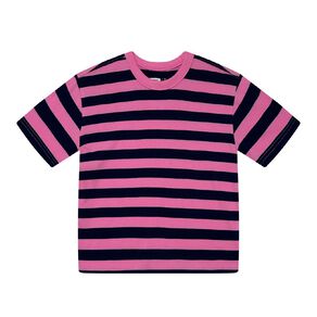 Young Original Short Sleeve Oversized Stripe Tee